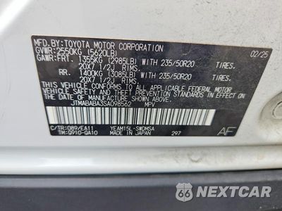 Zdjęcie 13 z 13 samochodu: 2025 SUBARU SOLTERRA PREMIUM VIN:JTMABABA3SA098562 - miniatura