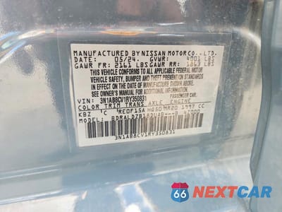 Zdjęcie 12 z 12 samochodu: 2024 NISSAN SENTRA SV VIN:3N1AB8CV1RY350831 - miniatura