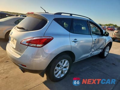 Trzecie zdjęcie samochodu z tyłu: 2012 NISSAN MURANO SL VIN:JN8AZ1MU8CW112693 - miniatura