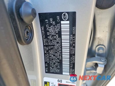 Zdjęcie 12 z 12 samochodu: 2023 LEXUS ES 350 F SPORT HANDLING VIN:58AJZ1B10PU154835 - miniatura