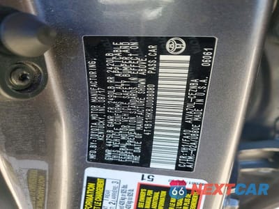 Zdjęcie 12 z 12 samochodu: 2018 TOYOTA CAMRY LE VIN:4T1B11HK8JU008080 - miniatura