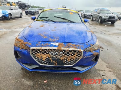 Piąte zdjęcie samochodu w środku: 2019 GENESIS G70 ADVANCED VIN:KMTG64LAXKU036543 - miniatura