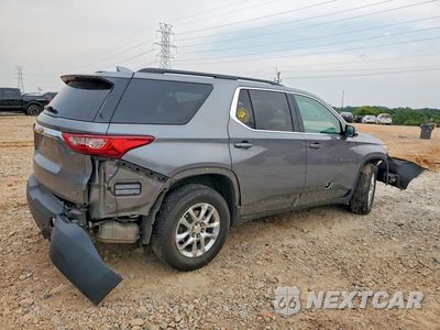 Trzecie zdjęcie samochodu z tyłu: 2019 CHEVROLET TRAVERSE LT VIN:1GNERGKW3KJ285965 - miniatura