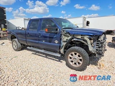 Czwarte zdjęcie samochodu z boku: 2014 FORD F350 SUPER DUTY VIN:1FT8W3BT5EEB33356 - miniatura