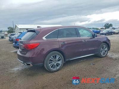 Trzecie zdjęcie samochodu z tyłu: 2017 ACURA MDX TECHNOLOGY VIN:5FRYD4H53HB006076 - miniatura