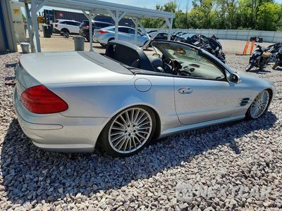 Trzecie zdjęcie samochodu z tyłu: 2003 MERCEDES-BENZ SL 500R VIN:WDBSK75F73F037295 - miniatura