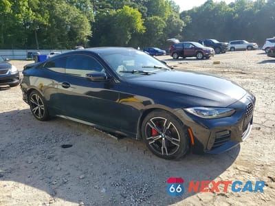 Czwarte zdjęcie samochodu z boku: 2021 BMW M440XI VIN:WBA13AR07MCF20737 - miniatura