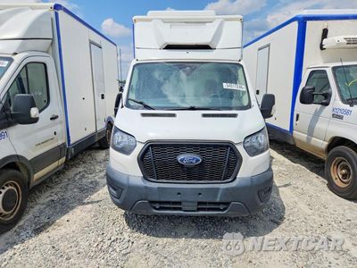 Piąte zdjęcie samochodu w środku: 2021 FORD TRANSIT DELIVERY TRUCK VIN:1FDBW5Z85MKA84299 - miniatura