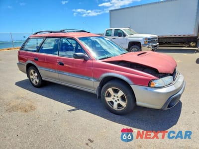 Czwarte zdjęcie samochodu z boku: 1997 SUBARU LEGACY OUTBACK VIN:4S3BG6855V7638198 - miniatura