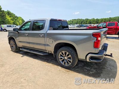 Drugie zdjęcie samochodu z przodu: 2020 CHEVROLET SILVERADO C1500 RST VIN:3GCPWDED1LG135651 - miniatura