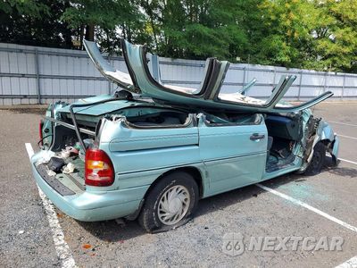Trzecie zdjęcie samochodu z tyłu: 1995 FORD WINDSTAR WAGON VIN:2FMDA5145SBC44236 - miniatura