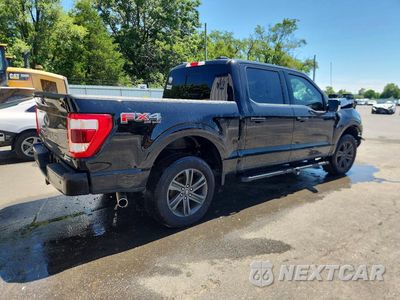 Trzecie zdjęcie samochodu z tyłu: 2022 FORD F150 SUPERCREW VIN:1FTFW1E85NKE86295 - miniatura