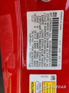 Zdjęcie 12 z 12 samochodu: 2023 HONDA CIVIC SPORT VIN:2HGFE2F59PH563128 - miniatura