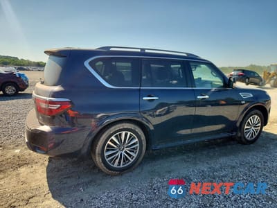 Trzecie zdjęcie samochodu z tyłu: 2021 NISSAN ARMADA SL VIN:JN8AY2BA6M9372690 - miniatura