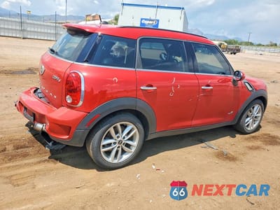 Trzecie zdjęcie samochodu z tyłu: 2013 MINI COOPER S COUNTRYMAN VIN:WMWZC5C59DWP34073 - miniatura