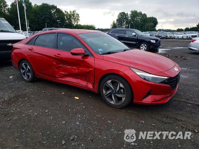 Czwarte zdjęcie samochodu z boku: 2023 HYUNDAI ELANTRA SEL VIN:5NPLS4AG9PH107622 - miniatura
