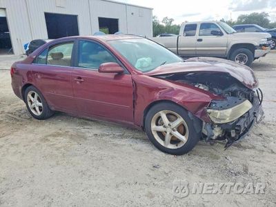 Czwarte zdjęcie samochodu z boku: 2007 HYUNDAI SONATA SE VIN:5NPEU46FX7H24943X - miniatura