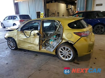 Drugie zdjęcie samochodu z przodu: 2011 LEXUS CT 200 VIN:JTHKD5BH9B2030889 - miniatura