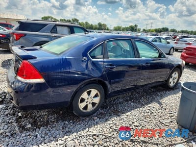 Trzecie zdjęcie samochodu z tyłu: 2007 CHEVROLET IMPALA LT VIN:2G1WT58NX79327111 - miniatura