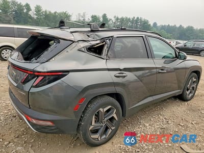 Trzecie zdjęcie samochodu z tyłu: 2022 HYUNDAI TUCSON LIMITED VIN:KM8JECA15NU016883 - miniatura