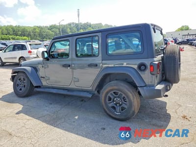 Drugie zdjęcie samochodu z przodu: 2023 JEEP WRANGLER SPORT VIN:1C4HJXDG6PW522428 - miniatura