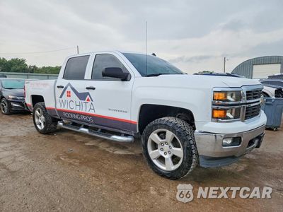 Czwarte zdjęcie samochodu z boku: 2014 CHEVROLET SILVERADO K1500 LT VIN:3GCUKREC2EG257005 - miniatura