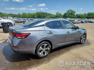 Trzecie zdjęcie samochodu z tyłu: 2020 NISSAN SENTRA SV VIN:3N1AB8CV1LY284806 - miniatura