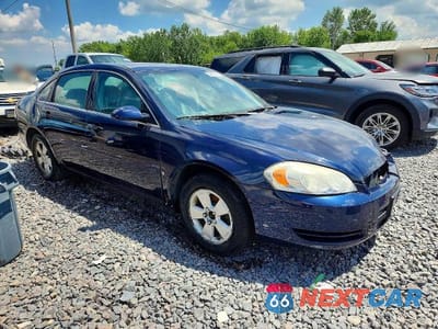 Czwarte zdjęcie samochodu z boku: 2007 CHEVROLET IMPALA LT VIN:2G1WT58NX79327111 - miniatura