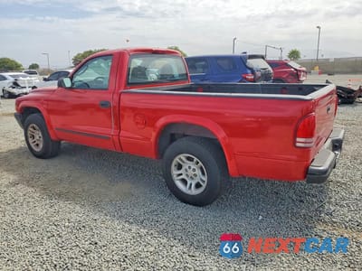 Drugie zdjęcie samochodu z przodu: 2004 DODGE DAKOTA SXT VIN:1D7FL16K24S631770 - miniatura