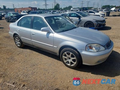 Czwarte zdjęcie samochodu z boku: 1999 HONDA CIVIC EX VIN:1HGEJ8647XL022020 - miniatura