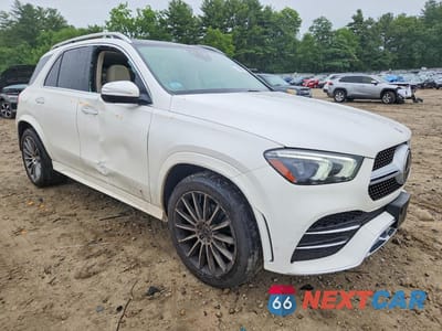 Czwarte zdjęcie samochodu z boku: 2021 MERCEDES-BENZ GLE 350 4MATIC VIN:4JGFB4KB1MA324256 - miniatura