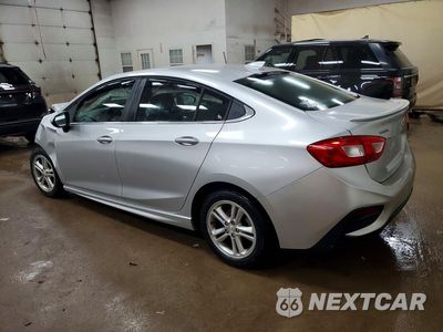 Drugie zdjęcie samochodu z przodu: 2017 CHEVROLET CRUZE LT VIN:1G1BD5SMXH7246656 - miniatura