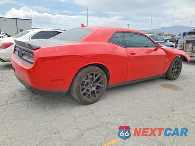 Trzecie zdjęcie samochodu z tyłu: 2019 DODGE CHALLENGER R/T SCAT PACK VIN:2C3CDZFJ2KH652577 - miniatura