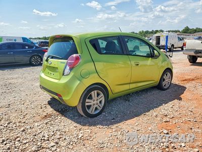 Trzecie zdjęcie samochodu z tyłu: 2014 CHEVROLET SPARK 1LT VIN:KL8CD6S91EC410210 - miniatura