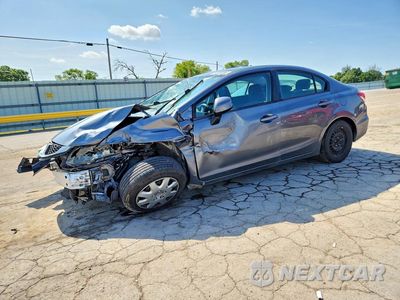 2013 HONDA CIVIC LX 19XFB2F57DE000304 - główne zdjęcie licytacji z USA - miniatura