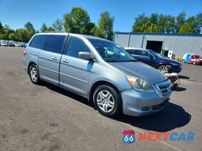 Czwarte zdjęcie samochodu z boku: 2006 HONDA ODYSSEY EX VIN:5FNRL38496B076995 - miniatura