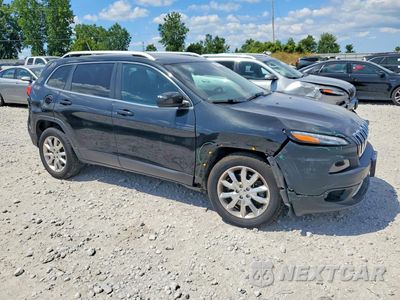 Czwarte zdjęcie samochodu z boku: 2014 JEEP CHEROKEE LIMITED VIN:1C4PJMDB7EW229178 - miniatura