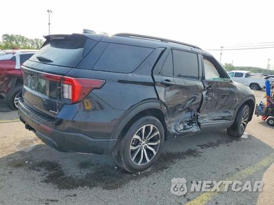 Trzecie zdjęcie samochodu z tyłu: 2025 FORD EXPLORER ST-LINE VIN:1FMUK8KH4SGC86549 - miniatura