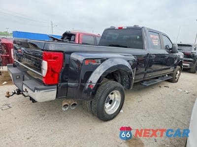 Trzecie zdjęcie samochodu z tyłu: 2021 FORD F350 SUPER DUTY VIN:1FT8W3DT7MEC07324 - miniatura