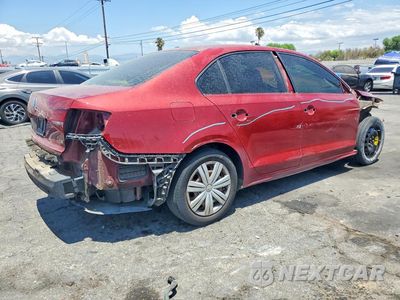 Trzecie zdjęcie samochodu z tyłu: 2017 VOLKSWAGEN JETTA S VIN:3VW2B7AJ6HM390546 - miniatura