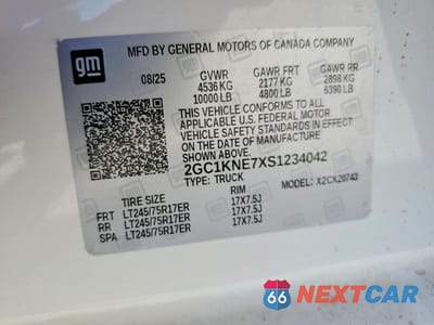 Zdjęcie 13 z 13 samochodu: 2025 CHEVROLET SILVERADO K2500 HEAVY DUTY LT VIN:2GC1KNE7XS1234042 - miniatura