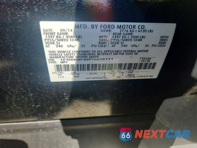 Zdjęcie 13 z 13 samochodu: 2015 FORD EXPLORER LIMITED VIN:1FM5K8F82FGA78111 - miniatura