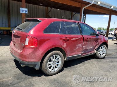 Trzecie zdjęcie samochodu z tyłu: 2014 FORD EDGE SEL VIN:2FMDK4JC4EBA01102 - miniatura