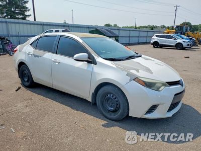 Czwarte zdjęcie samochodu z boku: 2015 TOYOTA COROLLA LE ECO VIN:5YFBPRHE4FP248162 - miniatura