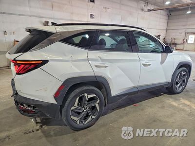 Trzecie zdjęcie samochodu z tyłu: 2023 HYUNDAI TUCSON LIMITED VIN:5NMJECAE1PH292687 - miniatura