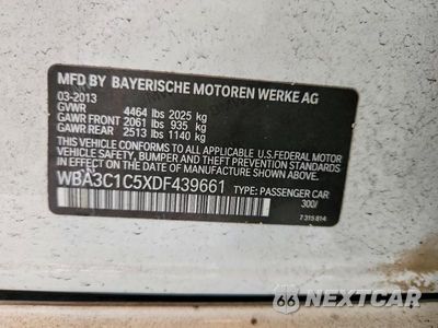Zdjęcie 12 z 12 samochodu: 2013 BMW 328 I SULEV VIN:WBA3C1C5XDF439661 - miniatura