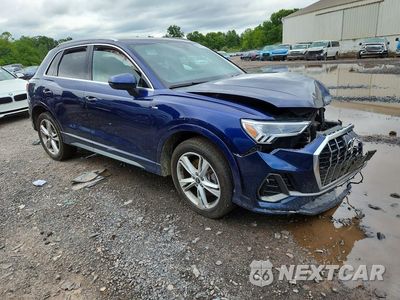 Czwarte zdjęcie samochodu z boku: 2022 AUDI Q3 PREMIUM PLUS S LINE 45 VIN:WA1EECF38N1081027 - miniatura