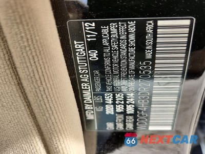 Zdjęcie 12 z 12 samochodu: 2013 MERCEDES-BENZ C 250 VIN:WDDGF4HB3DR270535 - miniatura