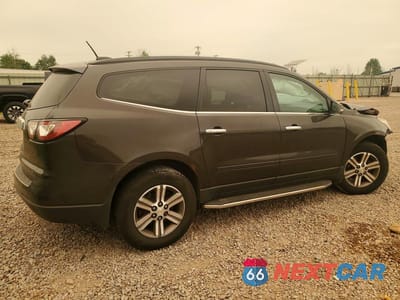 Trzecie zdjęcie samochodu z tyłu: 2017 CHEVROLET TRAVERSE LT VIN:1GNKVHKD7HJ141671 - miniatura