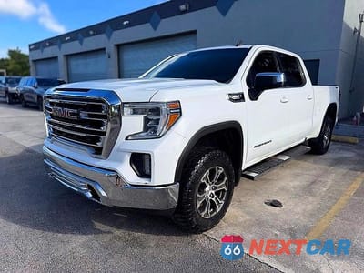 2021 GMC SIERRA K1500 SLE 1GTU9BET4MZ191297 - główne zdjęcie licytacji z USA - miniatura